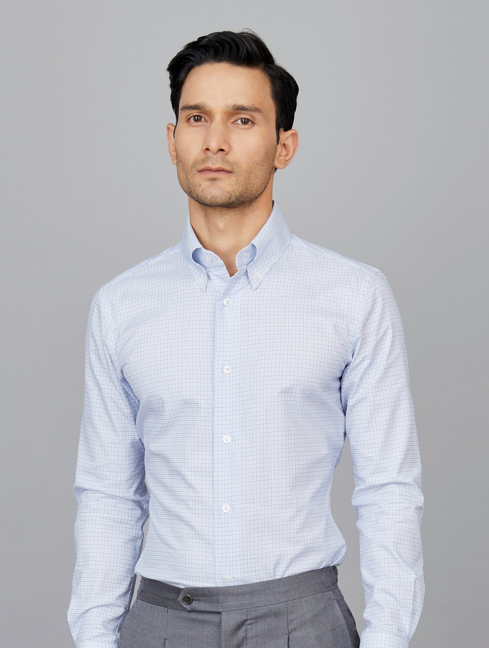 Cotton poplin shirt for mens - Camessi Collection