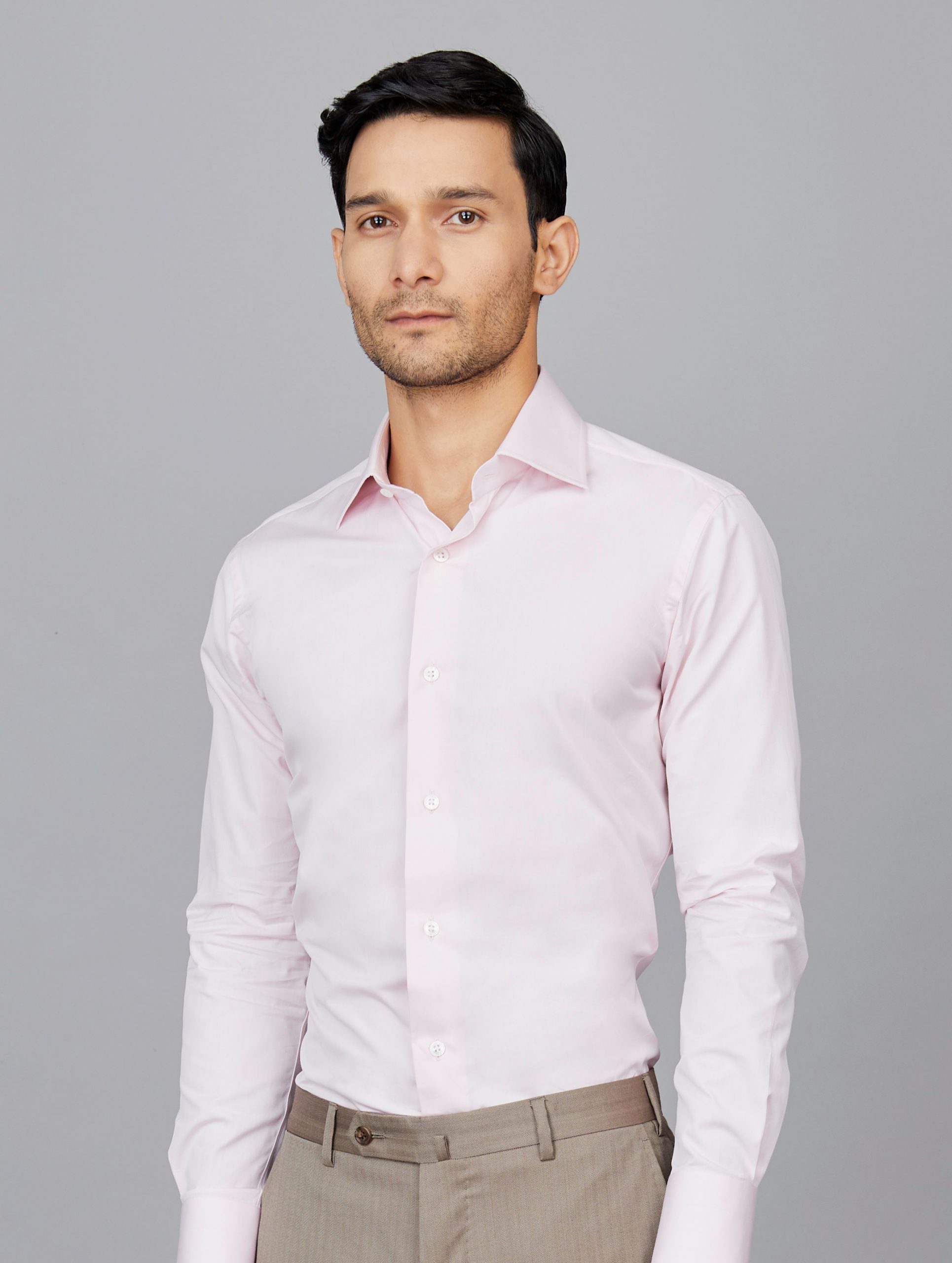 White formal shirts for Mens - Camessi Collection